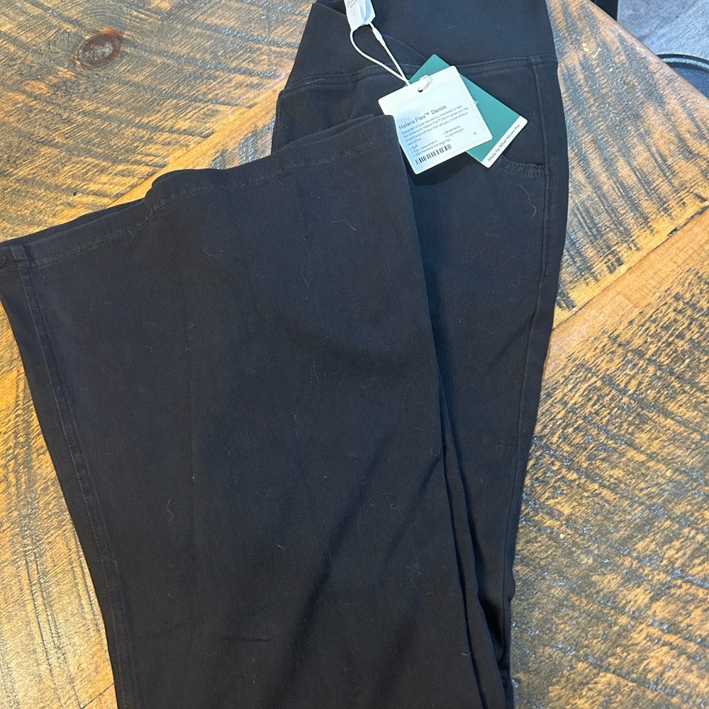 HALARA Black Flare & Wide Leg Jeans